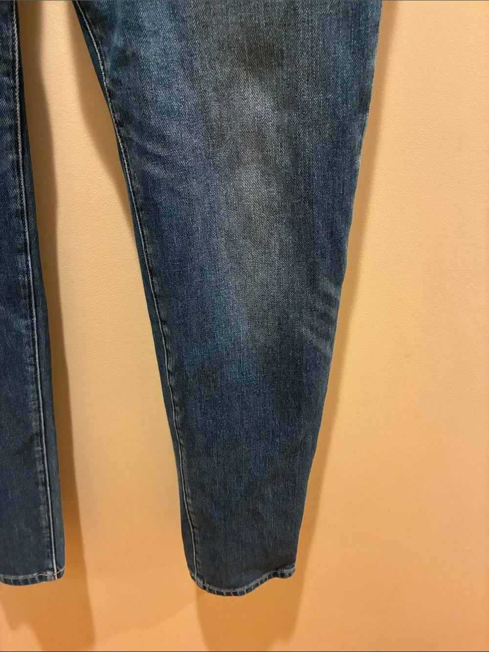 Lucky Brand Men's Skinny Jeans in Medium Blue Denim